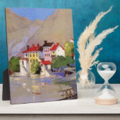  zeedorp Italië Toerisme Fotoplaat (Zijkant)