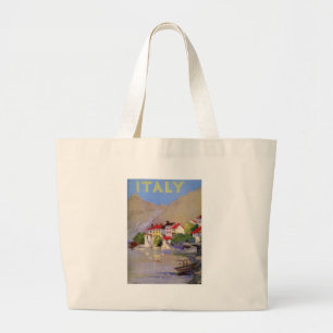  zeedorp Italië Toerisme Grote Tote Bag
