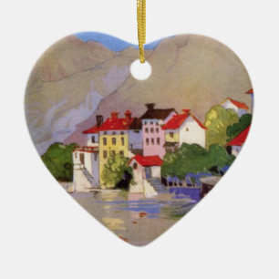  zeedorp Italië Toerisme Keramisch Ornament