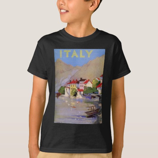  zeedorp Italië Toerisme T-shirt (Voorkant)