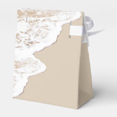 Zeeduivel en Surf op strand Bedankdoosjes (Achterkant)