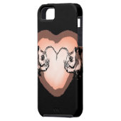 Zeeduivel in de liefde Case-Mate iPhone case (Achterkant Links)