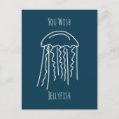 Zeeduivel in water briefkaart (Voorkant)