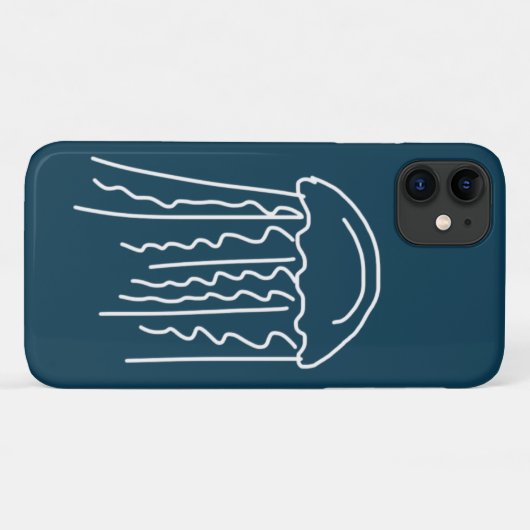 Zeeduivel in water Case-Mate iPhone case (Achterkant (horizontaal))