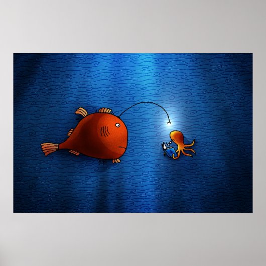 Zeeduivel Poster (Voorkant)