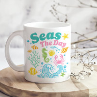 "Zeeen de dag" Boho Kleurrijke Kust