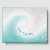 "Zeeen de Dag" Oceaangolf Gastenboek (Voorkant)