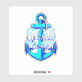 Zeeen De Dag Pirate Anchor Sticker (Vel)