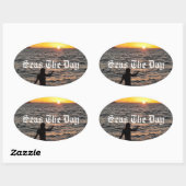 Zeeen de dag Sticker (Vel)