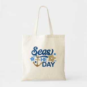 Zeeen de dag tote bag