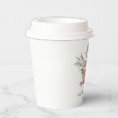 Zeeen en groeten | Nautische kerst Papieren Bekers (Rechts)