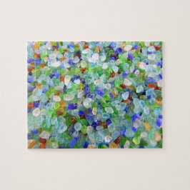 Zeeen glas legpuzzel