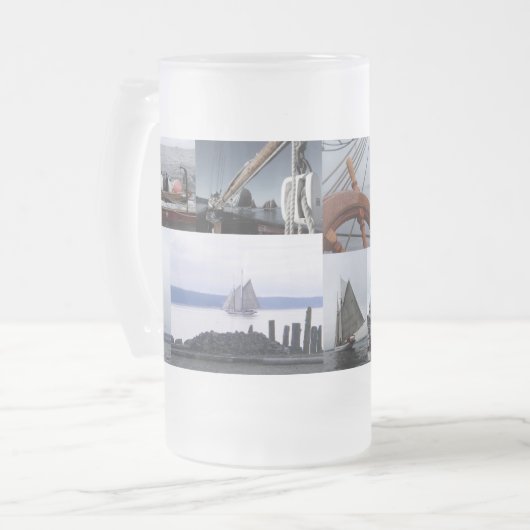 Zeeen Matglas Bierpul (Voorkant links)