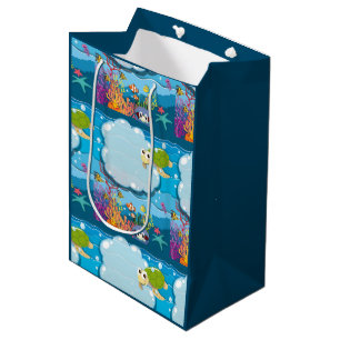 Zeeen onderwater Zee Schildvissen Zee onkruid Medium Cadeauzakje