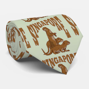 Zeeen otters stropdas