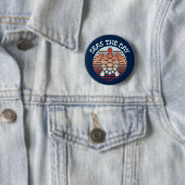 Zeeen overdag | Summer Vibes Turtle Ronde Button 5,7 Cm (In situ)