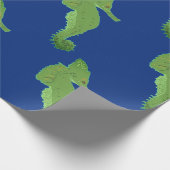 Zeeen Paard, Groene zeepaardjes Wrappin papier (Hoek)
