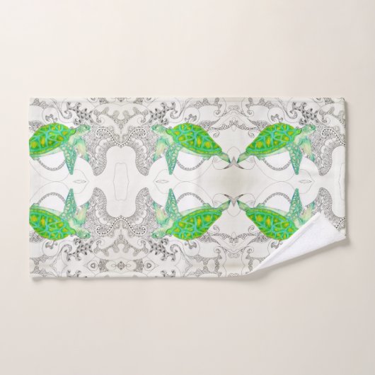 zeeen schildpad bad handdoek (Handdoek)