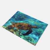 zeeen schildpad deurmat (Schuin)