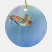 zeeen schildpad keramisch ornament (Voorkant)