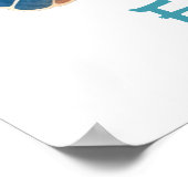  Zeeen schildpad Poster (Hoek)