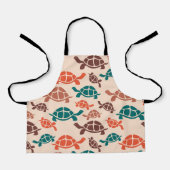  Zeeen schildpad Schort (Voorkant)