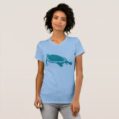 zeeen schildpad t-shirt (Voorkant volledig)