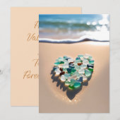 Zeeen sereniteit feestdagenkaart (Voorkant / Achterkant)