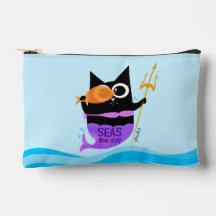 Zeeen van de dag - Gepersonaliseerde Zippered Pouc