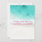 Zeeen van de waterverf kaart (Achterkant)