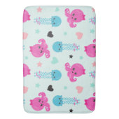 Zeeen, Zee, octopus, kwallen, harten Badmat (Voorkant Verticaal)