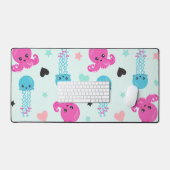 Zeeen, Zee, octopus, kwallen, harten Bureaumat (Keyboard & Muis)