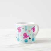 Zeeen, Zee, octopus, kwallen, harten Espresso Kop (Voorkant rechts)