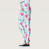 Zeeen, Zee, octopus, kwallen, harten Leggings (Links)