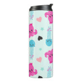 Zeeen, Zee, octopus, kwallen, harten Thermosbeker (Gedraaid links)