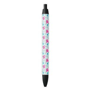 Zeeen, Zee, octopus, kwallen, harten Zwarte Inkt Pen