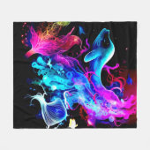 ZEEEN, ZEEEN, LUMINOME KLEUR FLEECE DEKEN (Voorkant (Horizontaal))