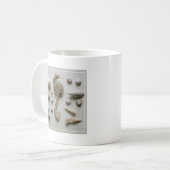 Zeef en schelp koffiemok (Voorkant links)