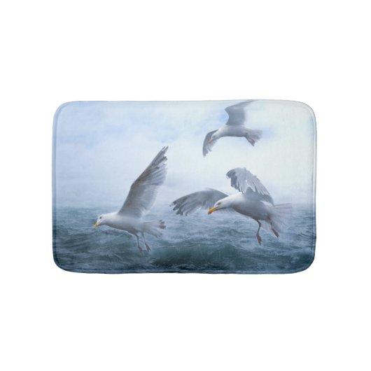 Zeegarren Vlucht over het Zee Badmat (Voorkant)