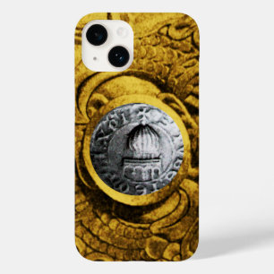 ZEEGEL VAN DE KNIGHTS TEMPLAR gold yellow Case-Mate iPhone 14 Hoesje