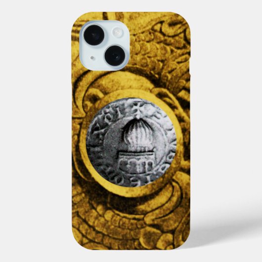 ZEEGEL VAN DE KNIGHTS TEMPLAR gold yellow Case-Mate iPhone Case (Achterkant)