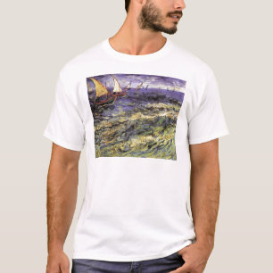 Zeegezicht bij Saintes-Maries door Vincent van Gog T-shirt