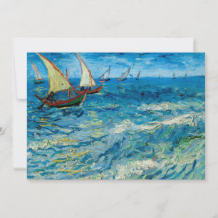 Zeegezicht bij Saintes-Maries Vincent van Gogh
