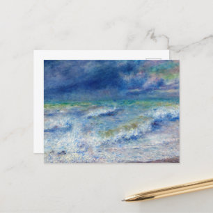 Zeegezicht door Pierre-Auguste Renoir Briefkaart