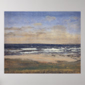 Zeegezicht,  olie poster (Voorkant)