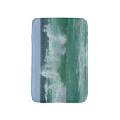 zeegezicht strand golven Sjabloon klein Badmat (Voorkant Verticaal)