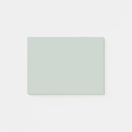 Zeeglasgroene Effen Kleur Post-it® Notes (Voorkant)