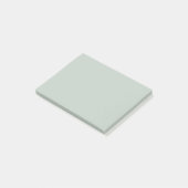Zeeglasgroene Effen Kleur Post-it® Notes (Schuin)
