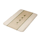 Zeegrapbloei Stripe- Duinen- Badmat (Gekanteld)