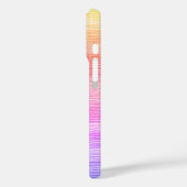 Zeegras Abstracte Waterverf Ombre Neon Case-Mate iPhone Case (Achterkant / Links)